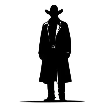 Cowboy illustration Illustrazione stock
