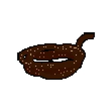 Cowboy lasso pixel art vector illustration Illustrazione stock