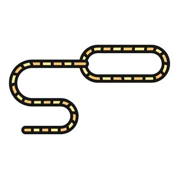 Cowboy lasso rope loop for western catching concept 스톡 일러스트