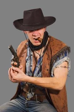 Cowboy Stockfoto's