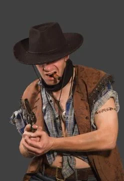 Cowboy Fotos Stock
