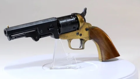 Cowboy Pistol Stock Footage 81009524