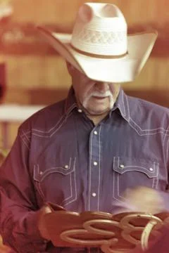 Cowboy Preacher Stock Photos