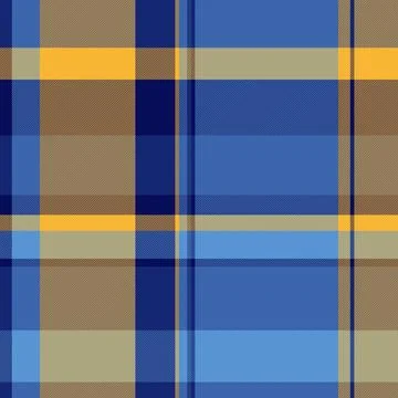 Cowboy texture pattern textile, professional tartan vector seamless. Handma.. Stock Illustration