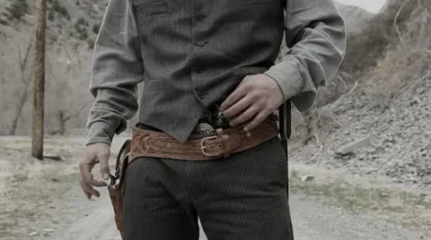 Cowboy Twitch Video stock 11239940