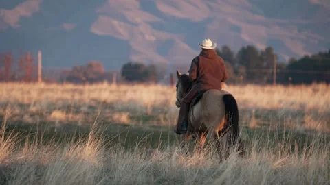 Cowboy9407 1 Stock Footage 257352435