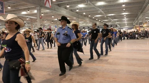 Royalty-Free Country Line Dance Stock Videos