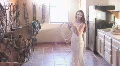 Cowgirl fantasy angel in white dresses poses and dances - 4 HD Footage