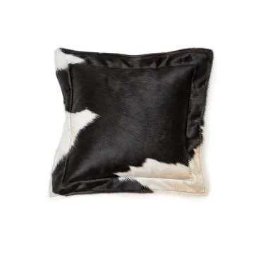 Cowhide pillow Stock Photos