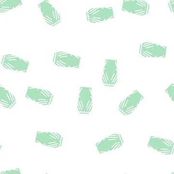 Cowl skirt glyph seamless pattern Illustrazione stock