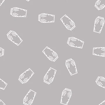 Cowl skirt line seamless pattern Stockillustratie