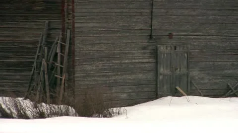 A cowshed Stock Footage 11301509