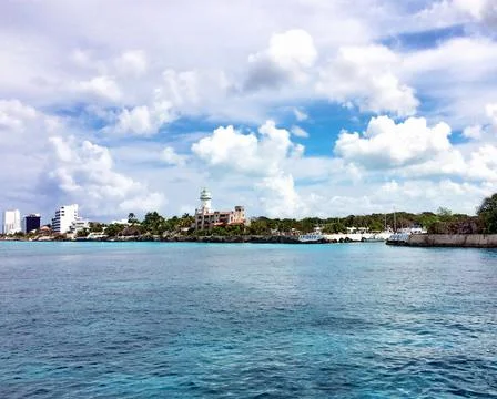 Cozumel Panoramic View Stock Photos
