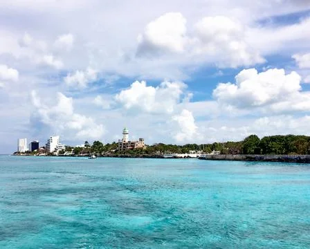 Cozumel Panoramic View Foto stock