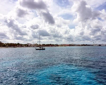 Cozumel Panoramic View Stock Photos
