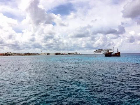 Cozumel Panoramic View Stock Photos