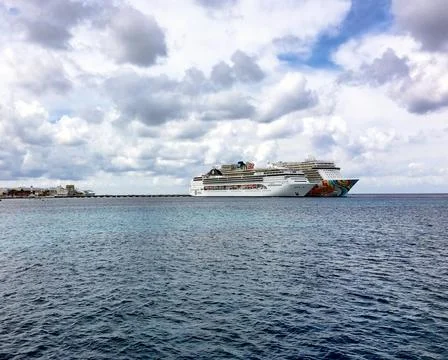 Cozumel Panoramic View Stock Photos