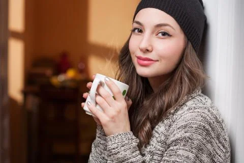 Cozy and relaxed. Foto stock