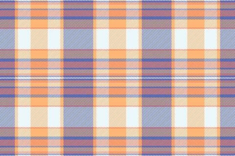 Cozy and versatile plaid pattern. Seamless repeat, featuring a warm and invit Stock Illustration