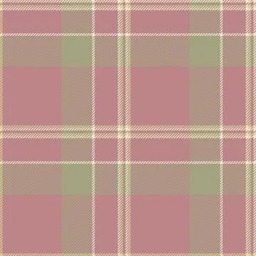 Cozy background textile vector, custom seamless check texture. Faded plaid .. 스톡 일러스트