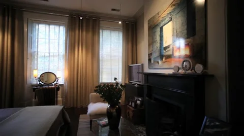 Cozy Bedroom II Stock Footage 40804179