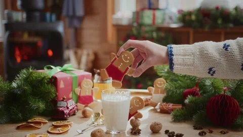 Cozy christmas composition Stock Footage 254161630