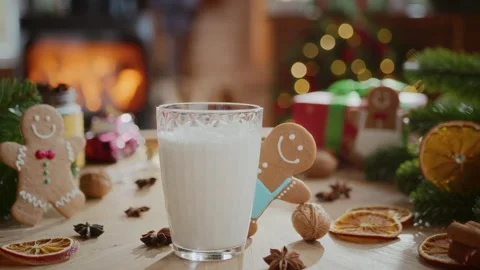 Cozy christmas composition Stock Footage 254162453