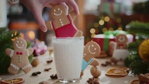 Cozy christmas composition Stock Footage 254162689