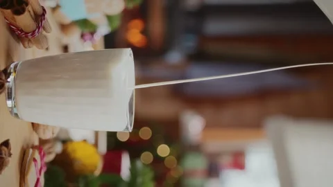 Cozy christmas composition Stock Footage 254163533