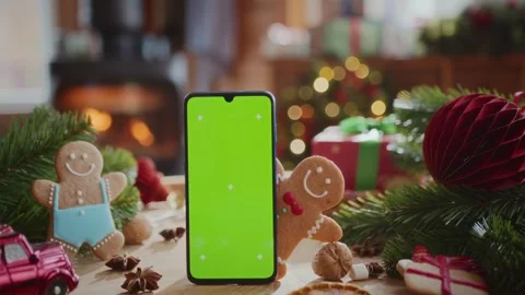 Cozy christmas composition Stock Footage 254163692