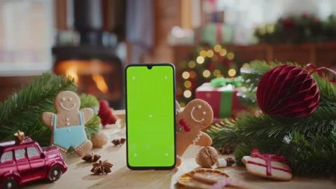 Cozy christmas composition Stock Footage 254163748