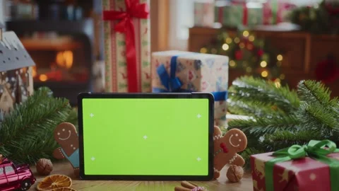 Cozy christmas composition Video stock 254163851