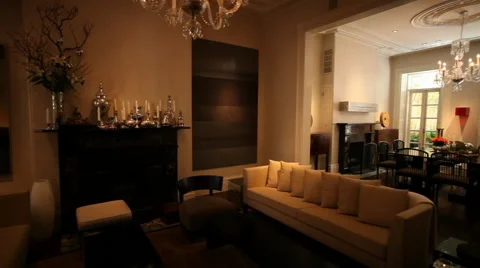 Cozy Dining Room Stock Footage 40804030