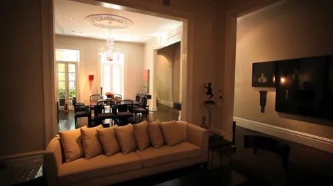 Cozy Dining Room III Stock Footage 40803972