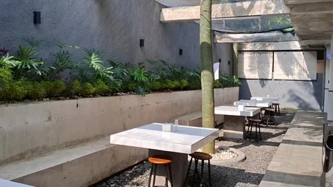 Cozy Dining Tables Stock Footage 310228687