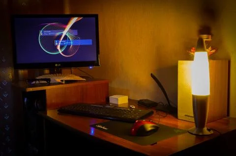 Cozy evening Stock Photos
