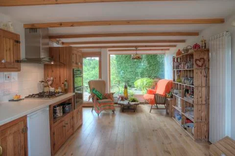 Cozy Kitchen Fotos de archivo