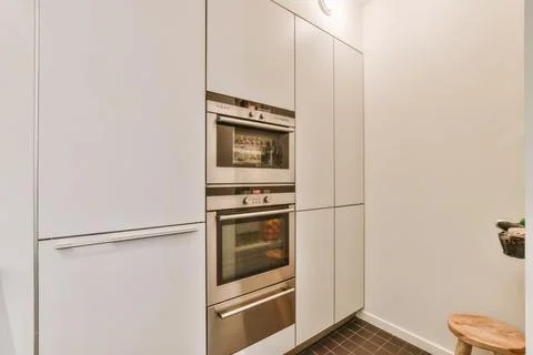 Cozy kitchen zone Stock Photos