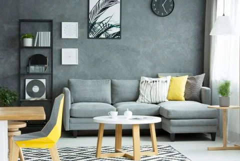 Cozy open space interior Stock-Fotos