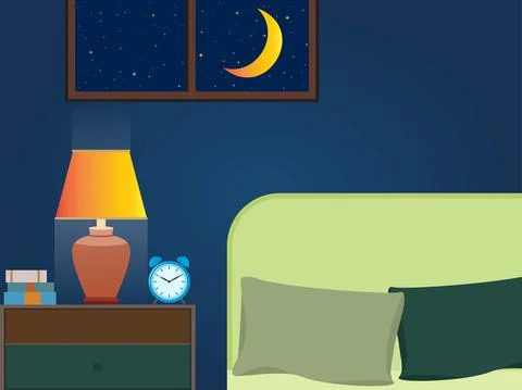 Cozy room Stock Illustration