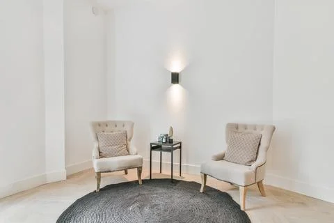 Cozy spacious room Stock Photos