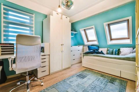 Cozy spacious room Stock Photos