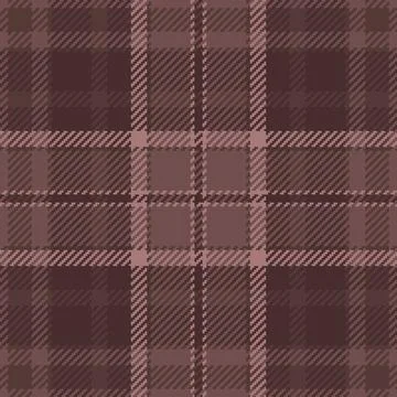 Cozy texture. Classic tartan pattern with shades of brown and mauve, perfect  Stock Illustration