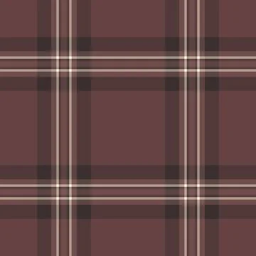 Cozy, warm plaid pattern with a rustic vibe. Earthy hues and a classic grid.. Stockillustratie