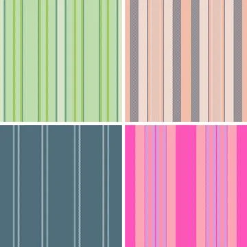 Cozy winter striped bundle created for apparel and home textiles. The pack .. Stock Illustration