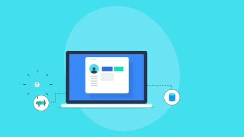 CPD - Customer data platform, CRM - customer relation management. Stock Footage 178354381