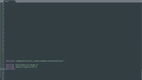 Cpp - C Plus Plus (C++) Programming Language Source Code Typing Effect. Cpp - Stock Footage 147973299