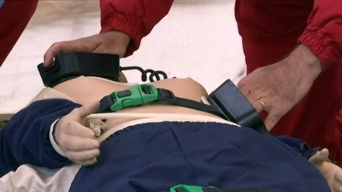 CPR With Defibrillator Stock Footage 108982706