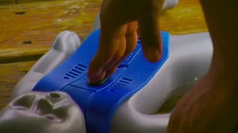 CPR on a dummy Stock Footage 10868123