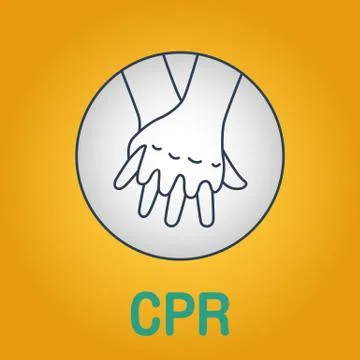 CPR Vector Stock Illustration
